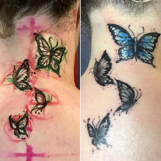 Explore tattoo ideas for cancer survivors, creative tattoo ideas in Redding, available at Caddy Daddys