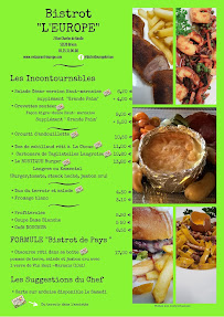 Menu / carte de Bistrot de Pays L'Europe à Bricon (Haute-Marne) à Bricon