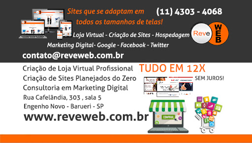 Logo da empresa - Reveweb Criação de Sites