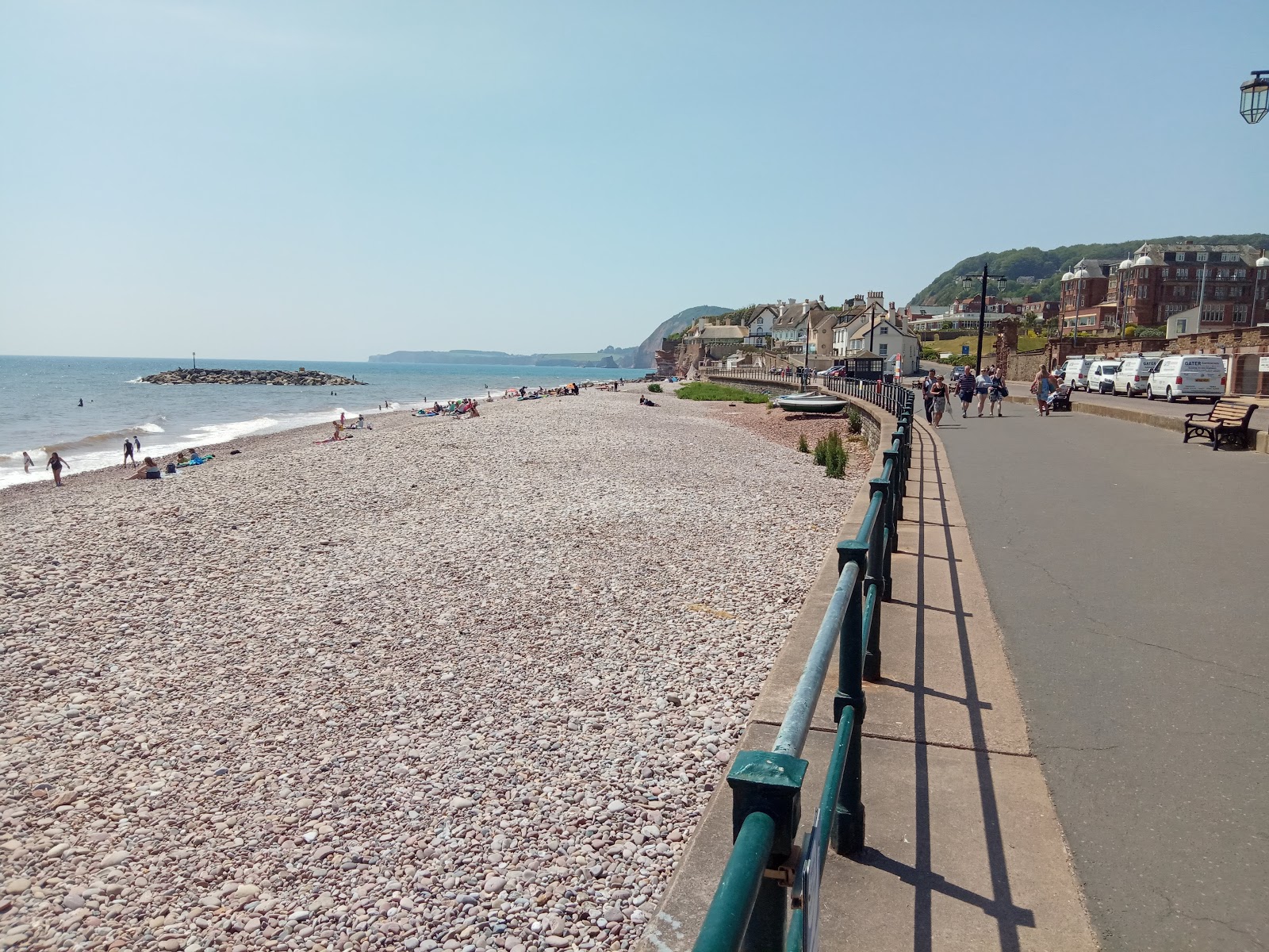 Photo de Plage de Sidmouth zone des équipements