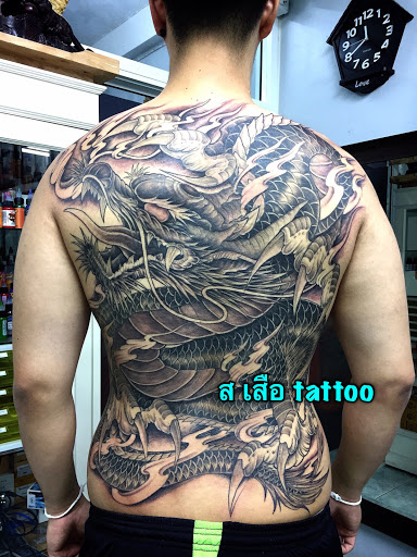 ส เสือ tattoo