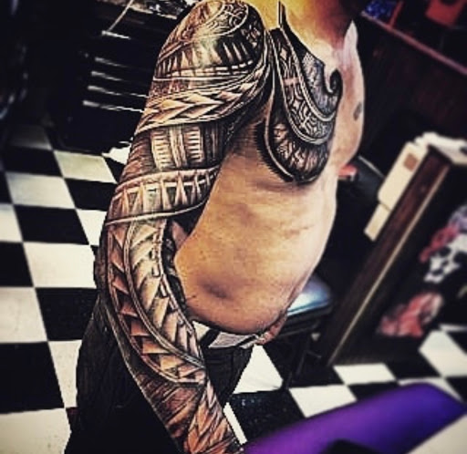 Explore mens daughter tattoo ideas, creative tattoo ideas in Killeen, available at Familia Ink Tattoo Co.