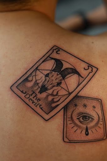 Explore tattoo ideas doves, creative tattoo ideas in Southfield, available at Enki Tattoo