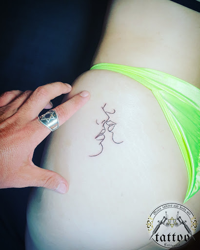 Explore halo game tattoo ideas, creative tattoo ideas in Los Angeles, available at Motis Tattoos