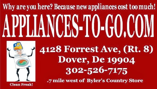 Used Appliance Store «Appliances To Go!», reviews and photos, 4128 Forrest Ave, Dover, DE 19904, USA