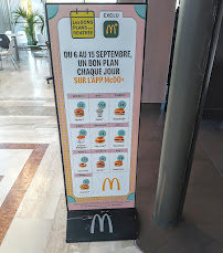 Carte du McDonald's à Thiais