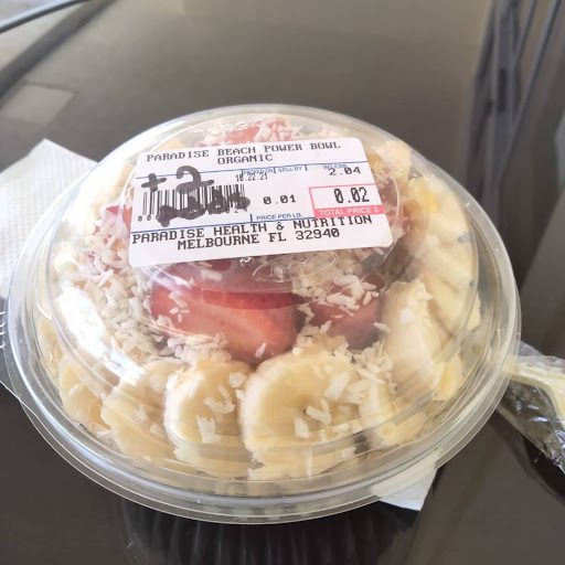 Health Food Store «Paradise Health & Nutrition», reviews and photos, 6300 N Wickham Rd, Melbourne, FL 32940, USA