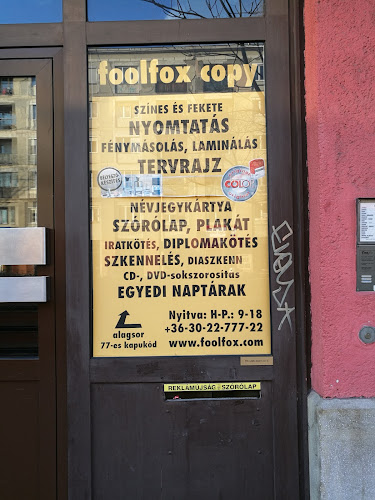 FoolFox Copy Fénymásoló - Nyomda