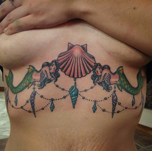 Explore left arm sleeve tattoo ideas, creative tattoo ideas in San Diego, available at Sideshow Tattoo and Piercing