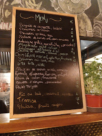 Freddy's à Paris menu