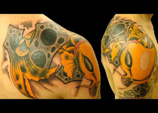 Explore alpha male tattoo ideas, creative tattoo ideas in Tulsa, available at Inkjunkys Tattoo LLC