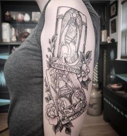 Explore maple leaf tattoo ideas, creative tattoo ideas in Wappingers Falls, available at Graceland Tattoo