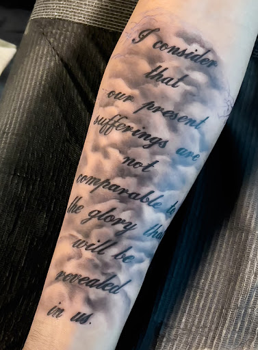 Explore smurf tattoo ideas, creative tattoo ideas in Tempe, available at Club Tattoo