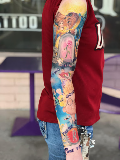 Explore butterfly back tattoo ideas, creative tattoo ideas in Mesa, available at Sea of Ink Tattoo Studio