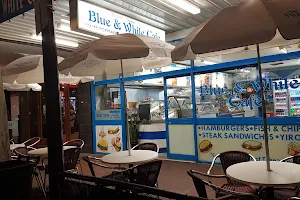 Blue and White Cafe image