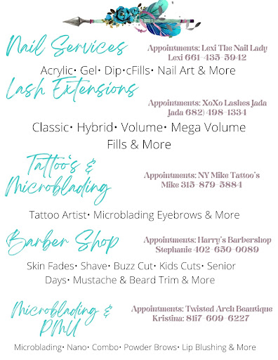 Explore grandkids names tattoo ideas, creative tattoo ideas in Weatherford, available at TCO BEAUTY BAR & Waxing Studio Weatherford Tx