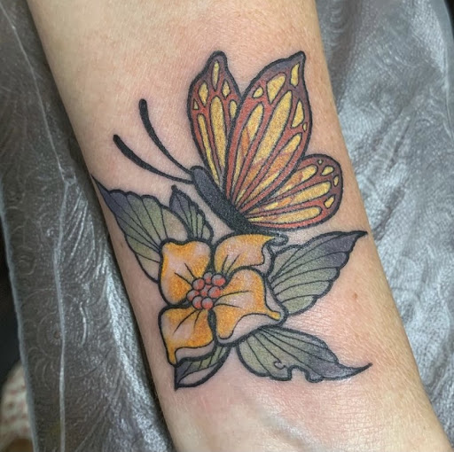 Explore gojo tattoo ideas, creative tattoo ideas in Savannah, available at Riverside Tattoo Parlor