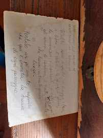 Liccamuciula à Marzamemi menu