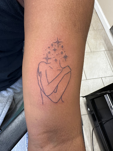 Explore rob zombie tattoo ideas, creative tattoo ideas in Toms River, available at Jersey Sure Lines Tattoo