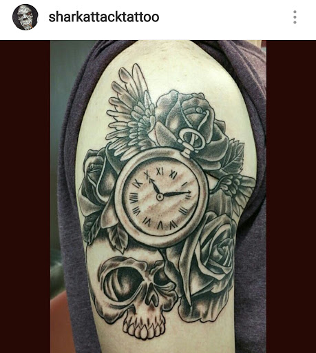 Explore deftones tattoo ideas, creative tattoo ideas in Port Aransas, available at SHARK ATTACK TATTOO