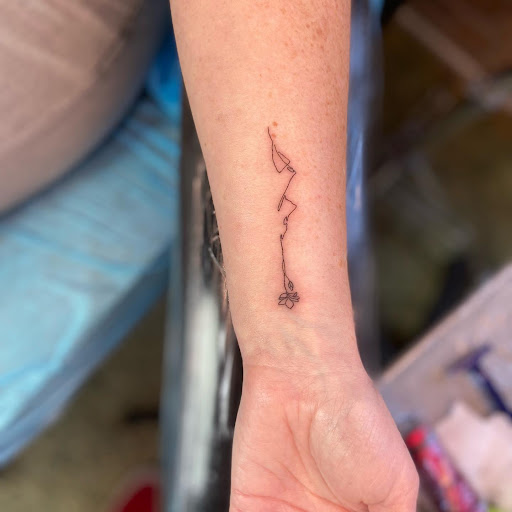 Explore colter wall tattoo ideas, creative tattoo ideas in Belgrade, available at The Loyal Sparrow Tattoo and Piercing