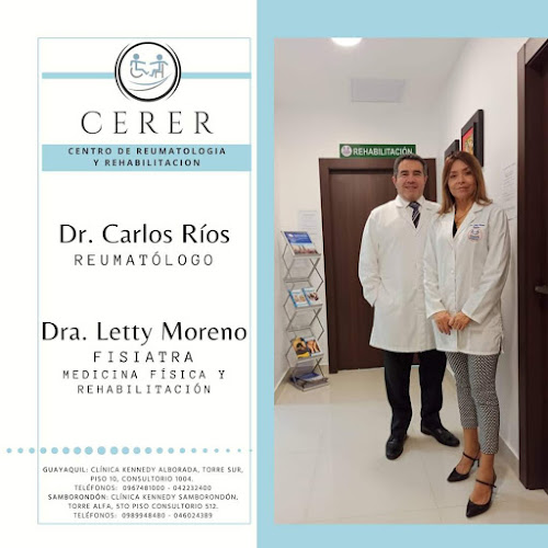 CERER S.A.- Centro de Reumatología y Rehabilitación - Guayaquil - Fisioterapeuta