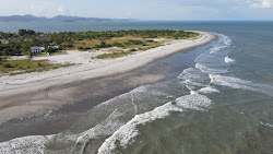 Photo de Punta Chame avec rivage droit, long