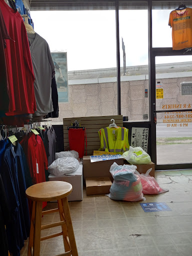 Custom T-shirt Store «J and R T-Shirts», reviews and photos, 5317 Aldine Mail Rte Rd, Houston, TX 77039, USA