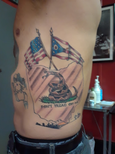 Tattoo Shop «Archangel Tattoo Studio», reviews and photos, 102 Canal St S, Canal Fulton, OH 44614, USA