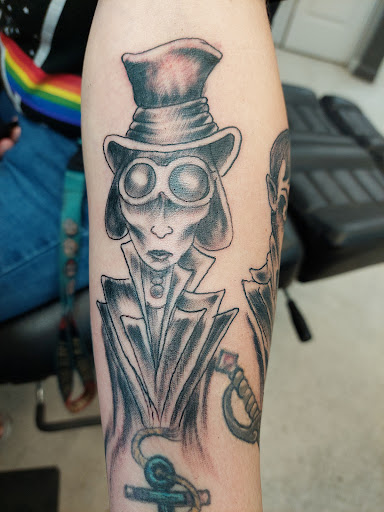 Explore inner arm tattoo ideas for guys, creative tattoo ideas in Fort Mohave, available at RedRum Tattoo & Body Piercing Co.