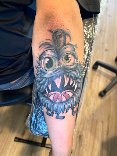 Explore tribal lion tattoo ideas, creative tattoo ideas in Elko, available at Freedom Tattoo