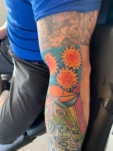 Explore caribbean tattoo ideas, creative tattoo ideas in Great Falls, available at Alpha Tattoos & Piercings