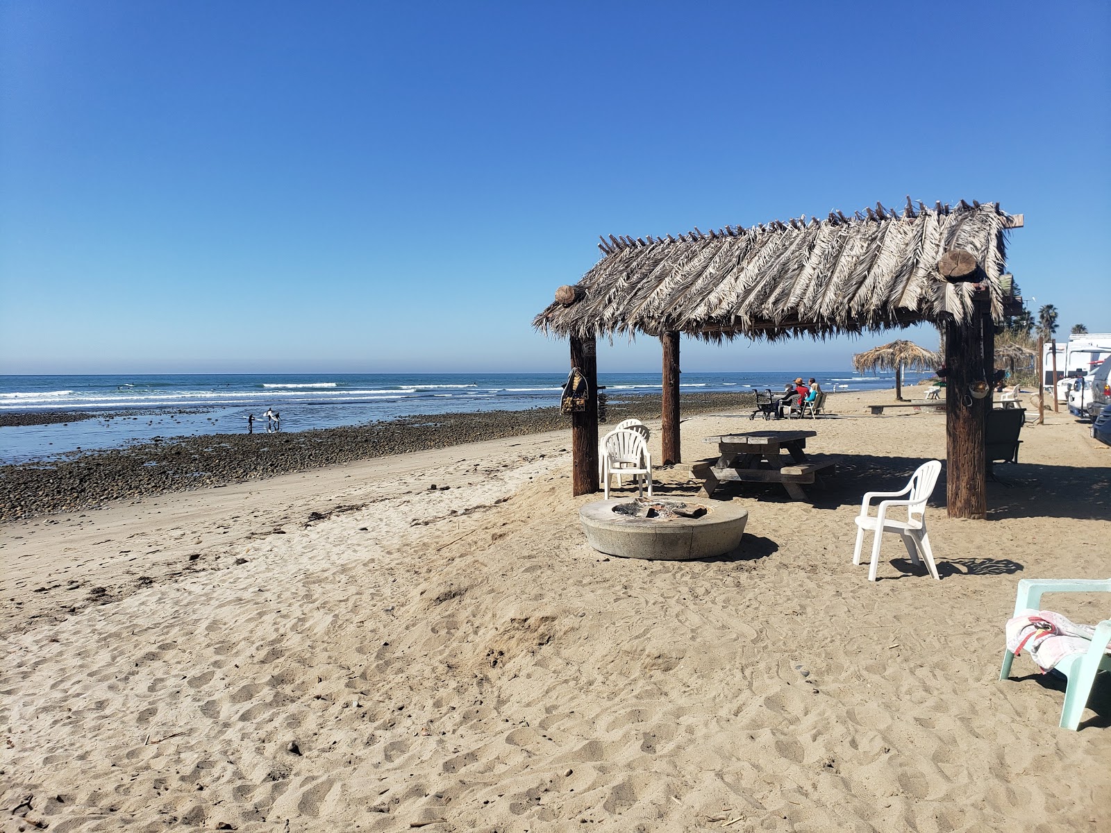 Fotografie cu San Onofre beach zonă de stațiune de pe plajă