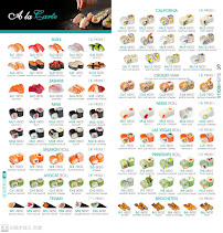 Sushi Rolls à Gentilly carte