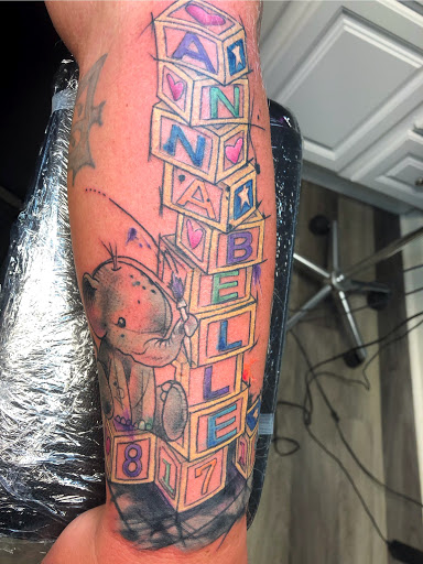 Find halo tattoo ideas for your next unique tattoo in Greenfield at Tattoos In Time Studio