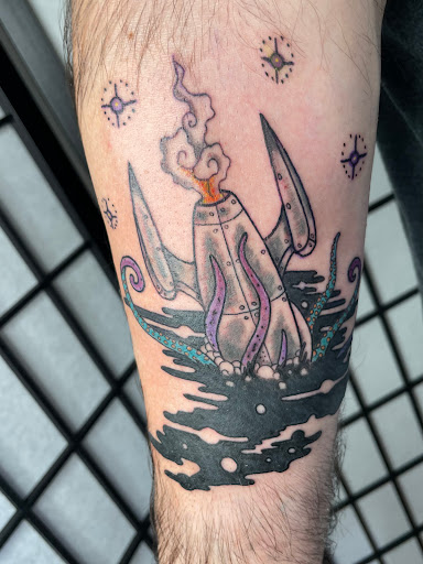 Explore mens daughter tattoo ideas, creative tattoo ideas in Barre, available at HINTERLAND TATTOO