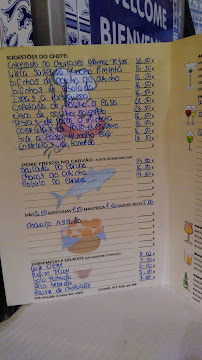 Zé da Mouraria à Lisbon menu