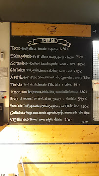 Restaurant de hamburgers Hamburgueria da Baixa à Faro (le menu)