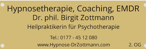 Dr. Birgit Zottmann: Hypnose, Coaching, Therapie, EMDR, Ego States- Hypnosis, Therapy
