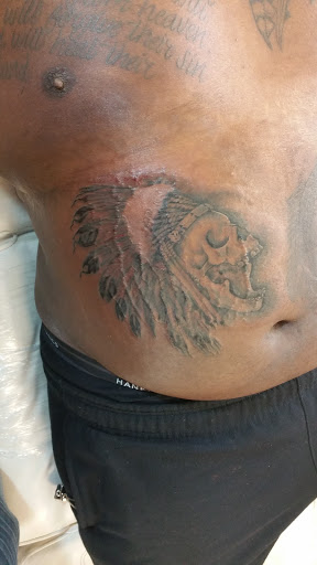 Explore male ankle tattoo ideas, creative tattoo ideas in Philadelphia, available at Olney Tattoo