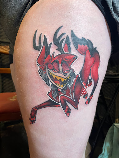 Explore skate tattoo ideas, creative tattoo ideas in Chapel Hill, available at Golden Falcon Tattoo and Piercing