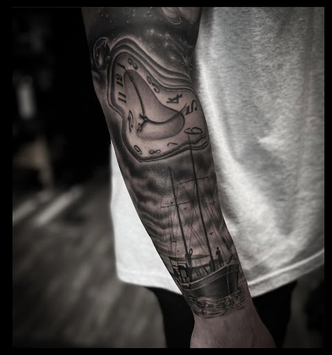 Explore garden of eden tattoo ideas, creative tattoo ideas in Goose Creek, available at Red Kirin Tattoo