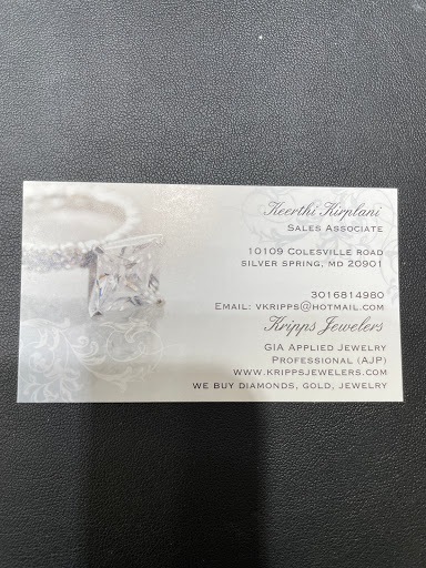 Jeweler «Kripps Jewelers», reviews and photos, 10109 Colesville Rd, Silver Spring, MD 20901, USA