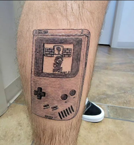 Explore sticker tattoo ideas, creative tattoo ideas in Santa Clara, available at Vamp Body Art piercings and tattoo studio