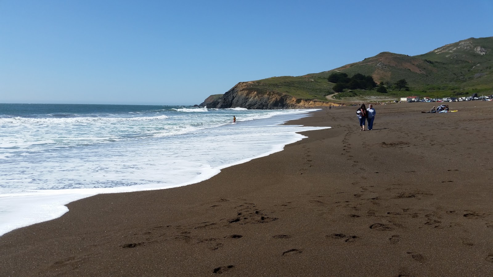 Photo of Rodeo Beach with partly clean level of cleanliness