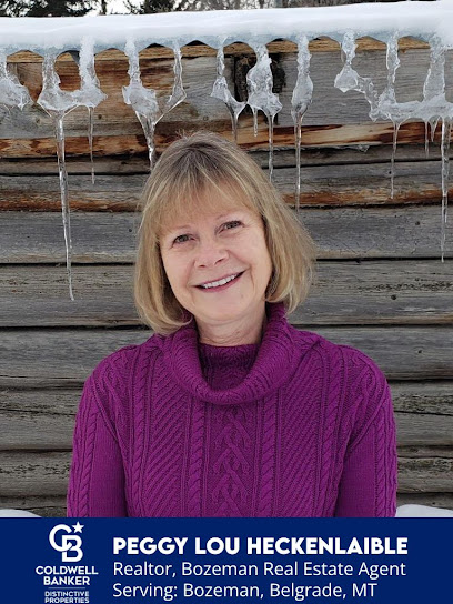 Peggy Lou Heckenlaible: Realtor, Coldwell Banker Distinctive Properties of Bozeman