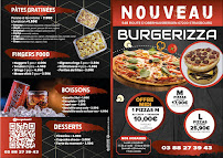 Burgerizza à Strasbourg carte
