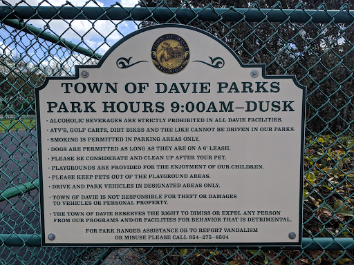 Park «Wes Griffin Park», reviews and photos, 2300 SW 71st Terrace, Davie, FL 33317, USA