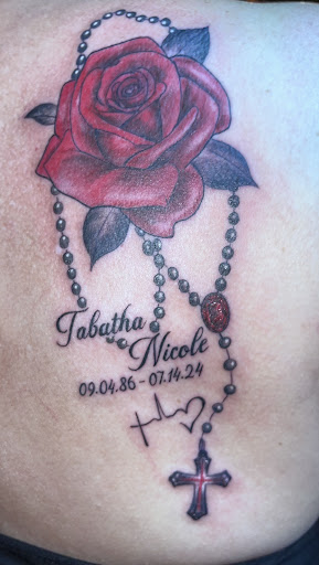 Explore german shepherd tattoo ideas, creative tattoo ideas in Rochester, available at Mellow Madness Tattoo Parlor