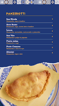 Menu / carte de L’Apulia à Rome
